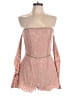 TOBI Pink Tan Romper Size L - photo 1