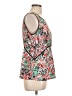 Nine West 100% Polyester Red Tank Top Size L - photo 4