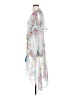 Lime 100% Polyester Blue Kimono Size S (estimated) - photo 5
