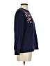 Laura Scott Floral Blue Pullover Sweater Size S - photo 4