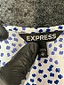 Express 100% Polyester Blue Short Sleeve T-Shirt Size XS - photo 7
