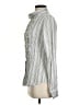 Sisley Silver Long Sleeve Blouse Size S - photo 5