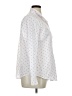 Old Navy 100% Cotton Polka Dots White Long Sleeve Button-Down Shirt Size XL - photo 4