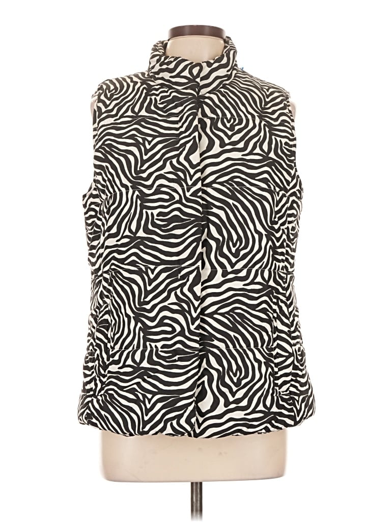 Pre-owned Liz Claiborne Vest In Ivory