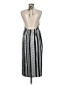 Shein 100% Polyester Chevron-herringbone Gray Casual Dress Size 6 - photo 2