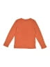 Splendid Orange Long Sleeve Henley Size 7 - photo 2