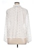 Assorted Brands 100% Polyester Polka Dots Ivory Long Sleeve Blouse Size XL - photo 2