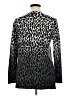 Investments 100% Acrylic Animal Print Silver Pullover Sweater Size XL - photo 2