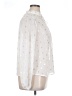 Assorted Brands 100% Polyester Polka Dots Ivory Long Sleeve Blouse Size XL - photo 4