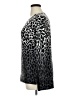 Investments 100% Acrylic Animal Print Silver Pullover Sweater Size XL - photo 5