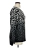 Investments 100% Acrylic Animal Print Silver Pullover Sweater Size XL - photo 4