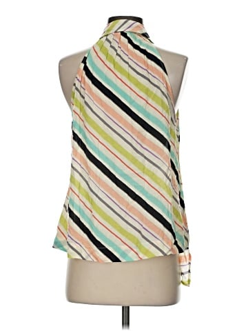 Maeve Sleeveless Button-Down Shirt (view 2)