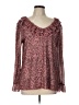 Unbranded 100% Nylon Pink Long Sleeve Blouse Size L - photo 1