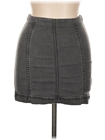 Free People Denim Skirt (view 1)