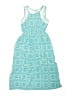 Soprano 100% Polyester Paisley Teal Blue Dress Size 14 - photo 1
