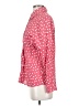 Diosa Hearts Pink Long Sleeve Blouse Size S - photo 5
