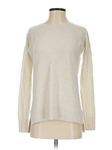 Aqua Cashmere Pullover Sweater (view 1)
