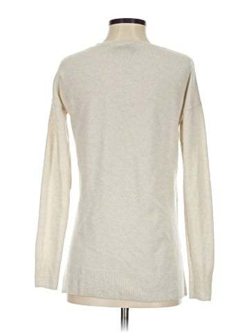 Aqua Cashmere Pullover Sweater (view 2)