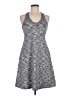 MPG Chevron-herringbone Gray Casual Dress Size M - photo 1