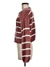 Double Zero 100% Polyester Stripes Burgundy Pullover Sweater Size M - photo 5