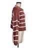 Double Zero 100% Polyester Stripes Burgundy Pullover Sweater Size M - photo 4