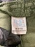 Time and Tru Solid Green Khaki Shorts Size M - photo 3