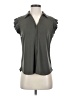 Adrianna Papell Gray Sleeveless Blouse Size S - photo 1