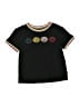 Justice Black Short Sleeve T-Shirt Size 10 - photo 1