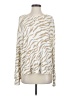 Time and Tru Animal Print Ivory Pullover Sweater Size S - photo 1