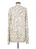 Time and Tru Animal Print Ivory Pullover Sweater Size S - photo 2