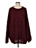 Free People Burgundy Wool Pullover Sweater Size M - photo 1