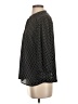 Riley & Rae 100% Polyester Polka Dots Black 3/4 Sleeve Blouse Size S - photo 5