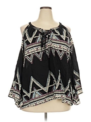 Jessica Simpson 3/4 Sleeve Blouse (view 1)