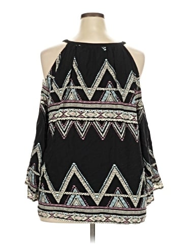 Jessica Simpson 3/4 Sleeve Blouse (view 2)
