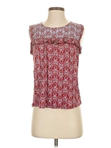 Skies Are Blue Sleeveless Blouse (view 1)