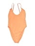 Good American Solid Orange One Piece Swimsuit Size 12 - photo 1