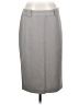Intuitions Solid Gray Formal Skirt Size 4 - photo 1
