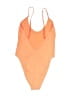 Good American Solid Orange One Piece Swimsuit Size 12 - photo 2