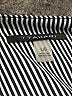 T Tahari 100% Polyester Stripes Gray Long Sleeve Blouse Size L - photo 7