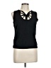 Grace Elements 100% Cotton Black Sleeveless Top Size L - photo 1