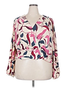 Lane Bryant 3/4 Sleeve Blouse