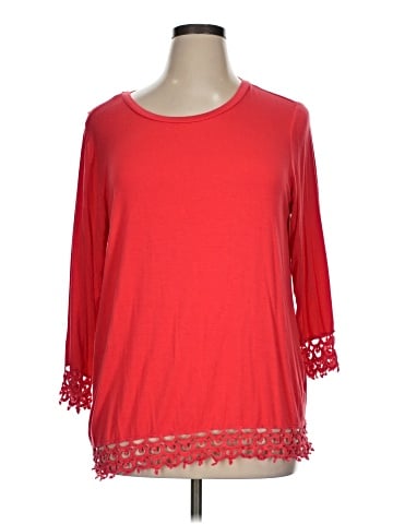 Valerie Stevens 3/4 Sleeve Top (view 1)