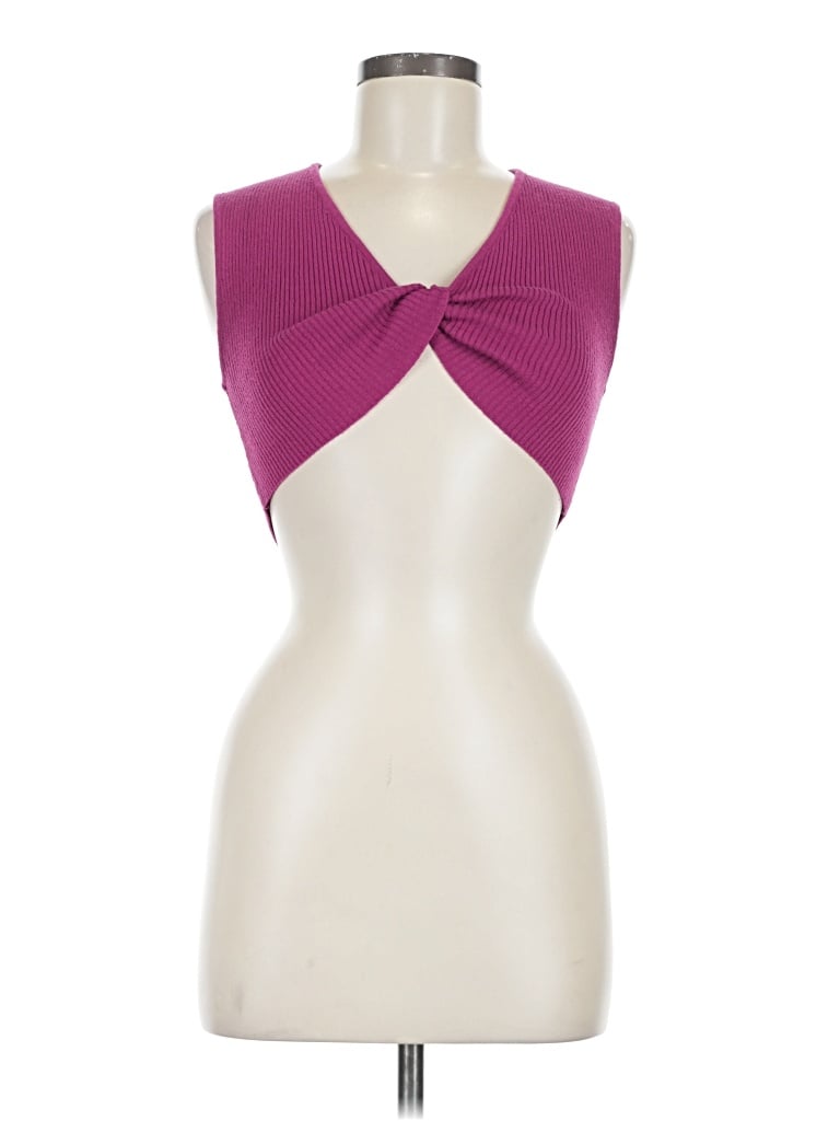 Pre-owned Wild Fable Sleeveless Blouse In Purple