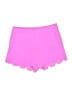 Annabelle 100% Polyester Hearts Pink Shorts Size S - photo 1