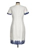 Talbots 100% Polyester White Casual Dress Size 6 - photo 2