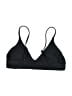 Unbranded Solid Black Swimsuit Top Size L - photo 2