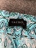 Talbots Paisley Teal Linen Pants Size S - photo 6