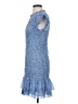 Veronica Beard 100% Polyester Animal Print Blue Cocktail Dress Size 2 - photo 5