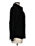 Unbranded Solid Black Long Sleeve Blouse Size L - photo 4