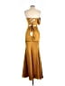 Miss Circle Gold Cocktail Dress Size XS - photo 2